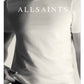 Antique White מארז 2 טי שירטים לגברים Crewneck ALLSAINTS