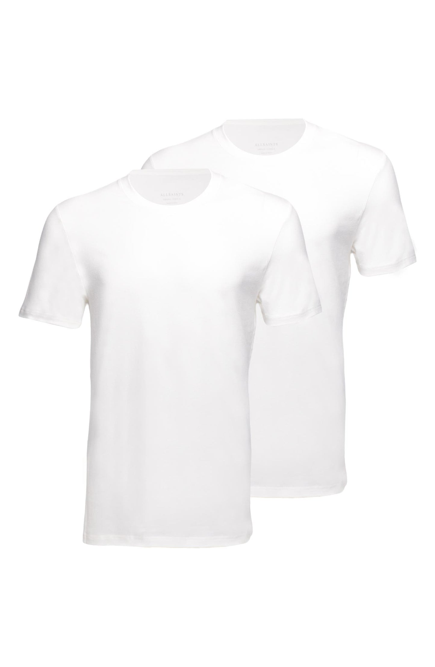 White Smoke מארז 2 טי שירטים לגברים Crewneck ALLSAINTS
