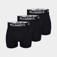 Black מארז שלישיית תחתוני בוקסר ארוכים ALLSAINTS