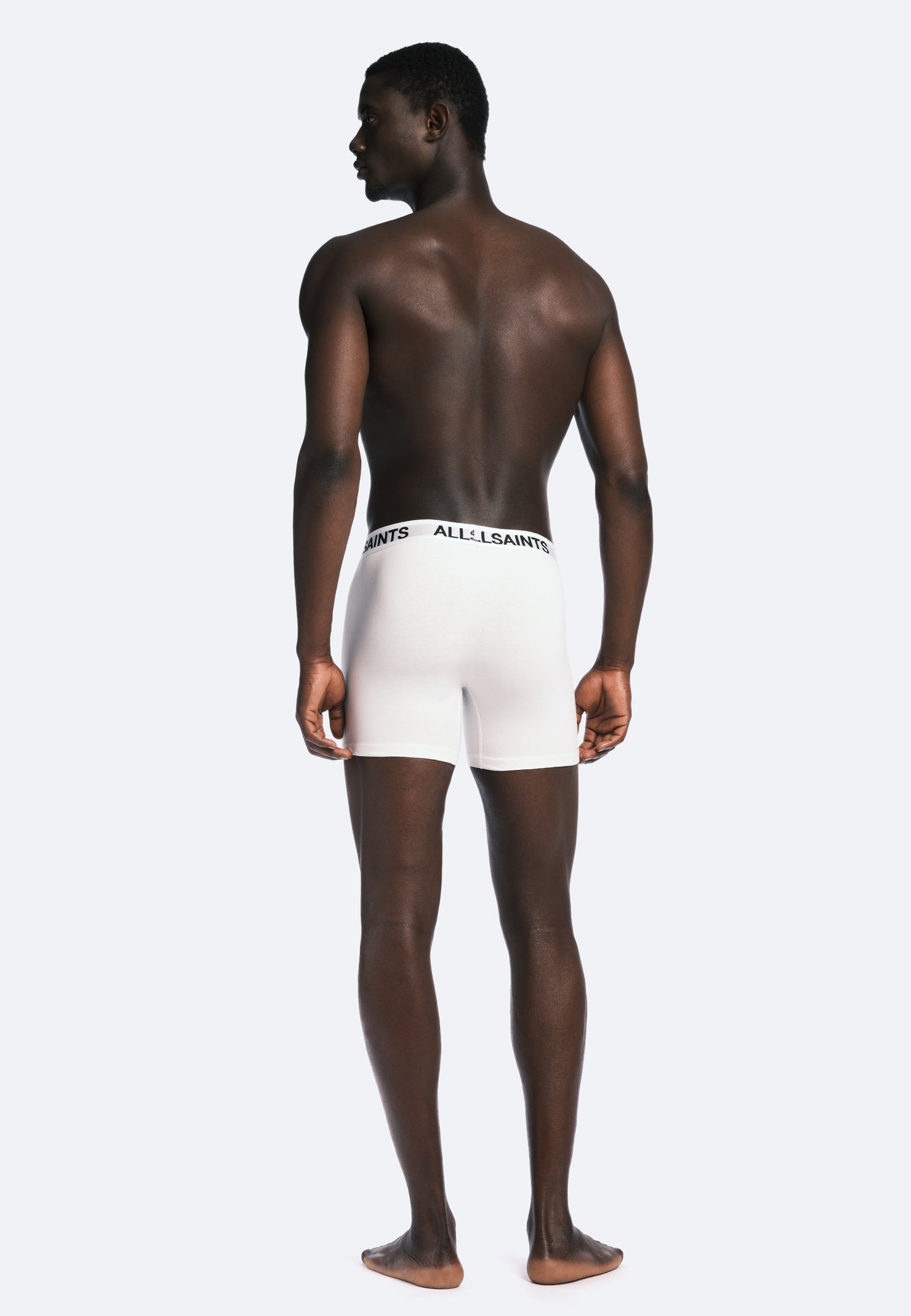 Dark Slate Gray מארז שלישיית תחתוני בוקסר ארוכים ALLSAINTS