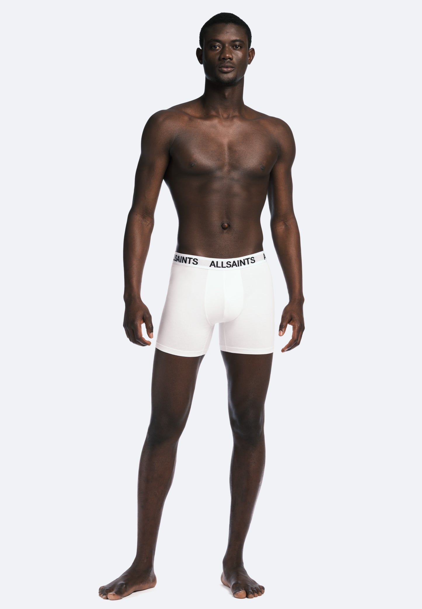 Dark Slate Gray מארז שלישיית תחתוני בוקסר ארוכים ALLSAINTS