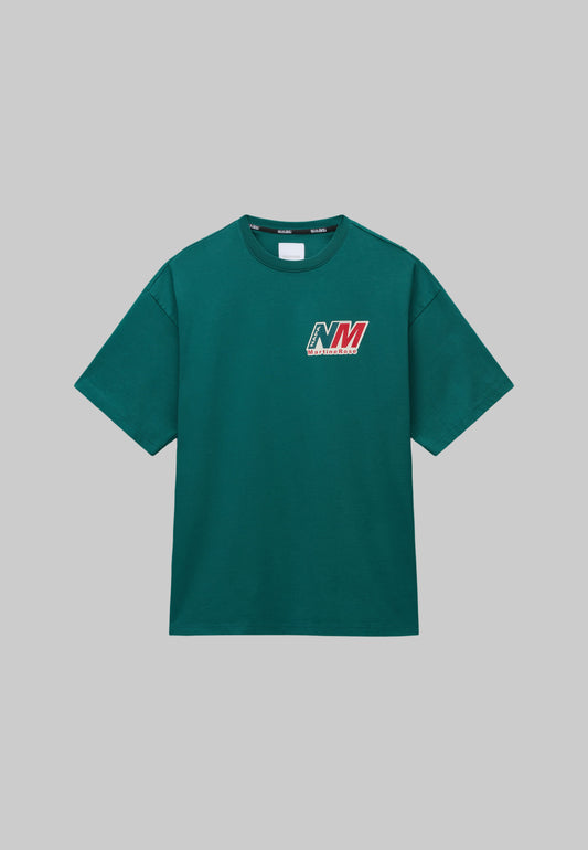 Dark Cyan טי שירט קצרה לגברים / נשים S-ocelot NAPAPIJRI