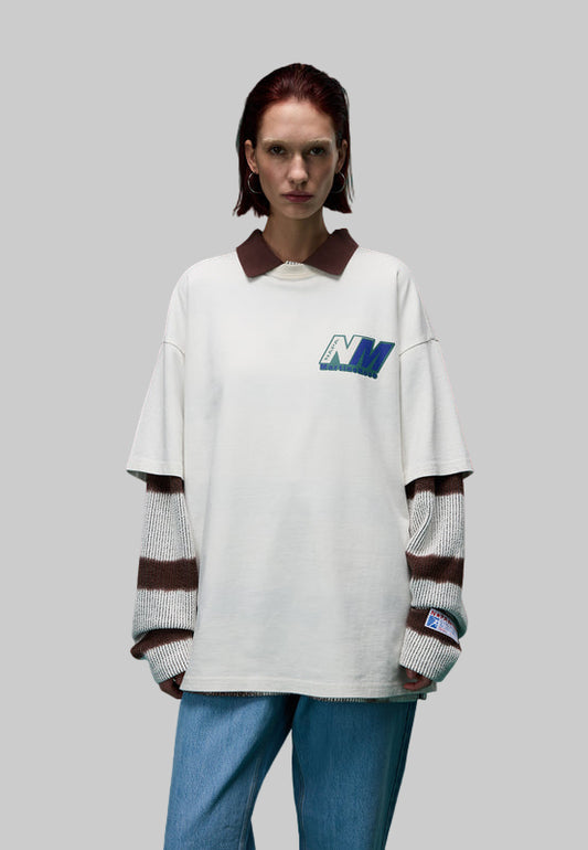 Light Gray טי שירט קצרה לגברים / נשים S-ocelot NAPAPIJRI