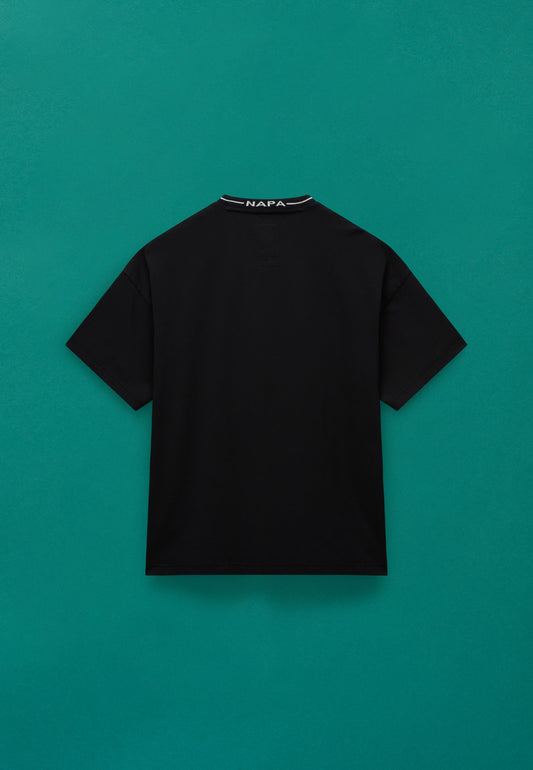 Dark Cyan טי שירט קצרה לגברים / לשנים S-osornd NAPAPIJRI