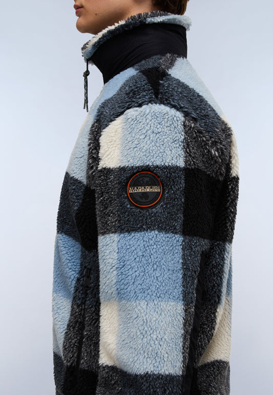 Black סווטשירט לגברים T-Montepiana NAPAPIJRI