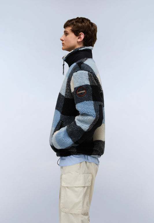 Light Gray סווטשירט לגברים T-Montepiana NAPAPIJRI