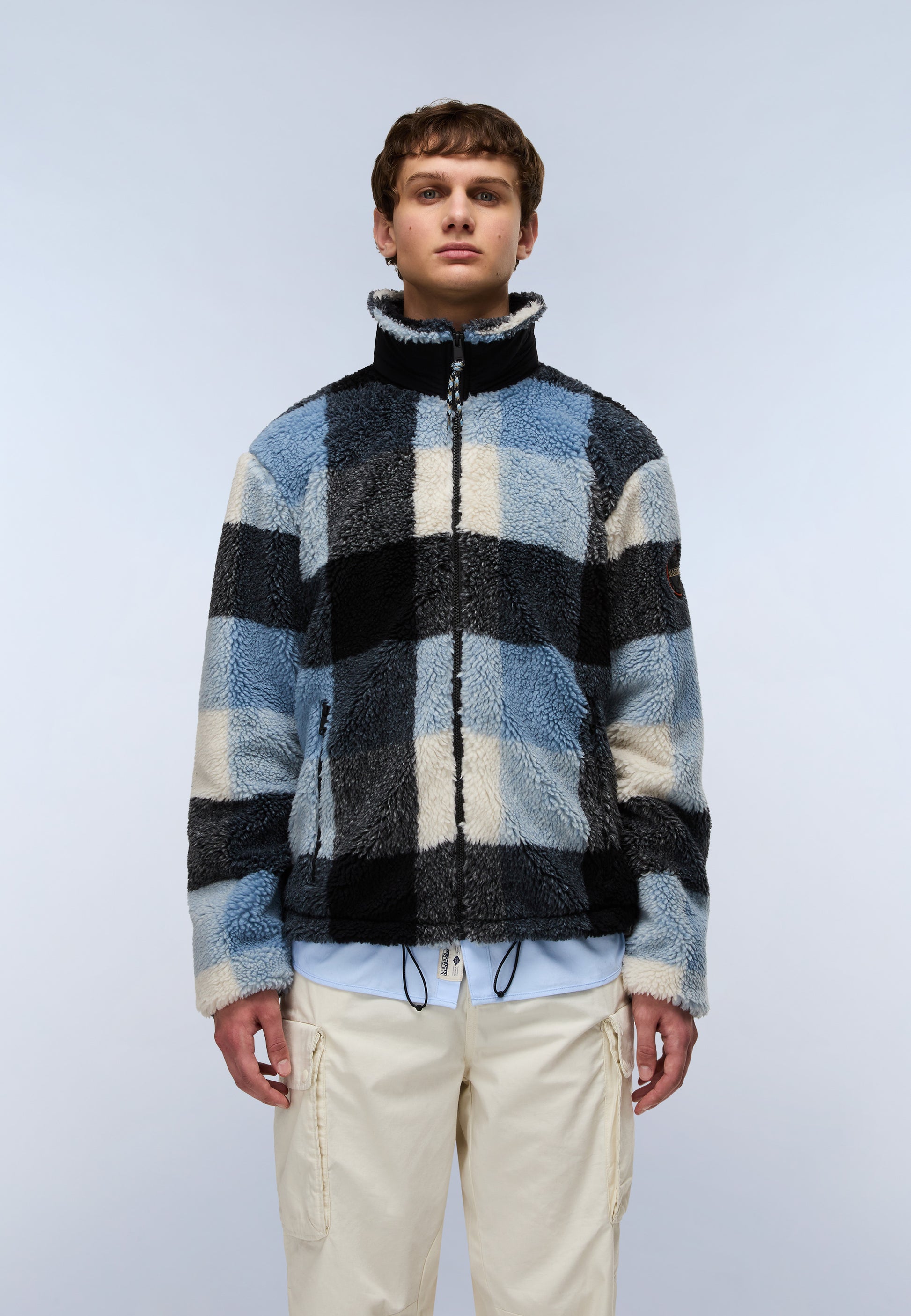 Light Gray סווטשירט לגברים T-Montepiana NAPAPIJRI