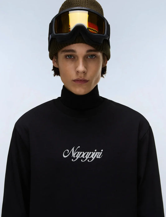 Light Gray טי שירט ארוכה לגברים Fiemme NAPAPIJRI