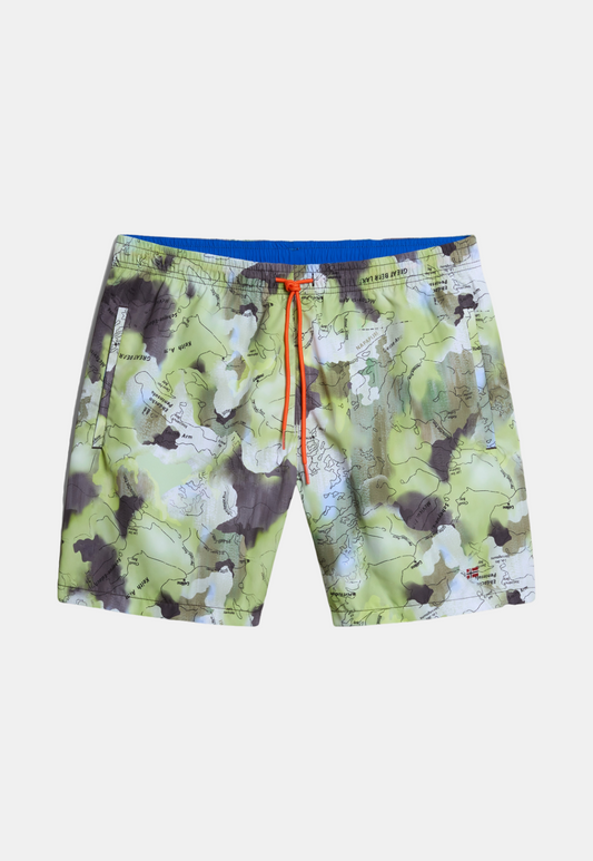 White Smoke מכנסי בגד ים לגברים Inuvik NAPAPIJRI