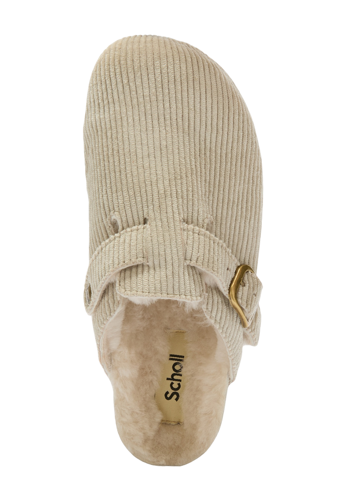 Rosy Brown כפכפי מיול פרוותיות קורדרוי לנשים Fae SCHOLL