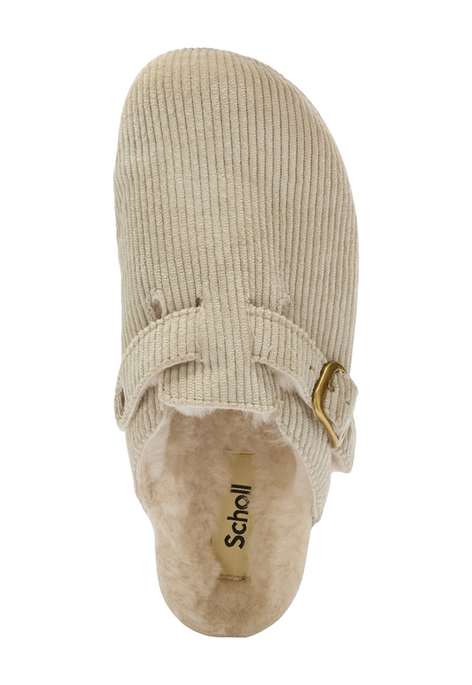 Rosy Brown כפכפי מיול פרוותיות קורדרוי לנשים Fae SCHOLL