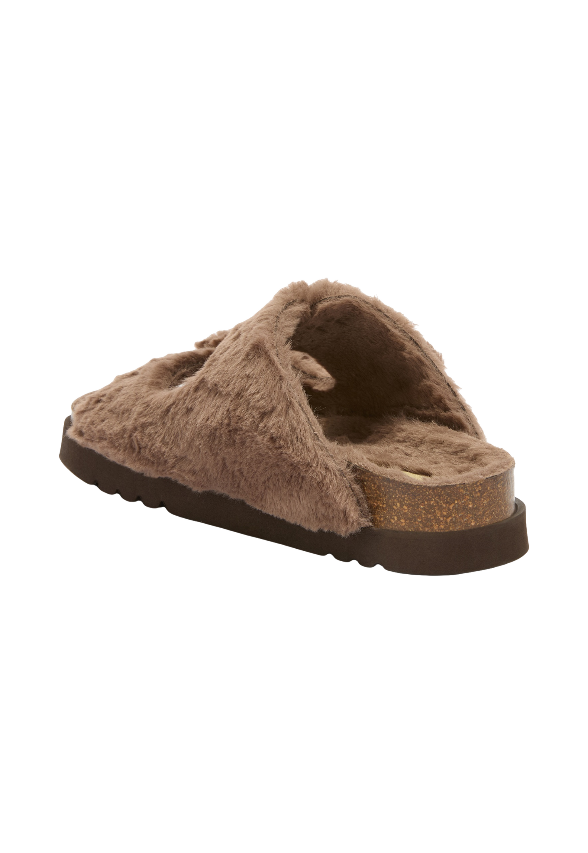 Dim Gray כפכפי מיול פרווה לנשים Belle SCHOLL