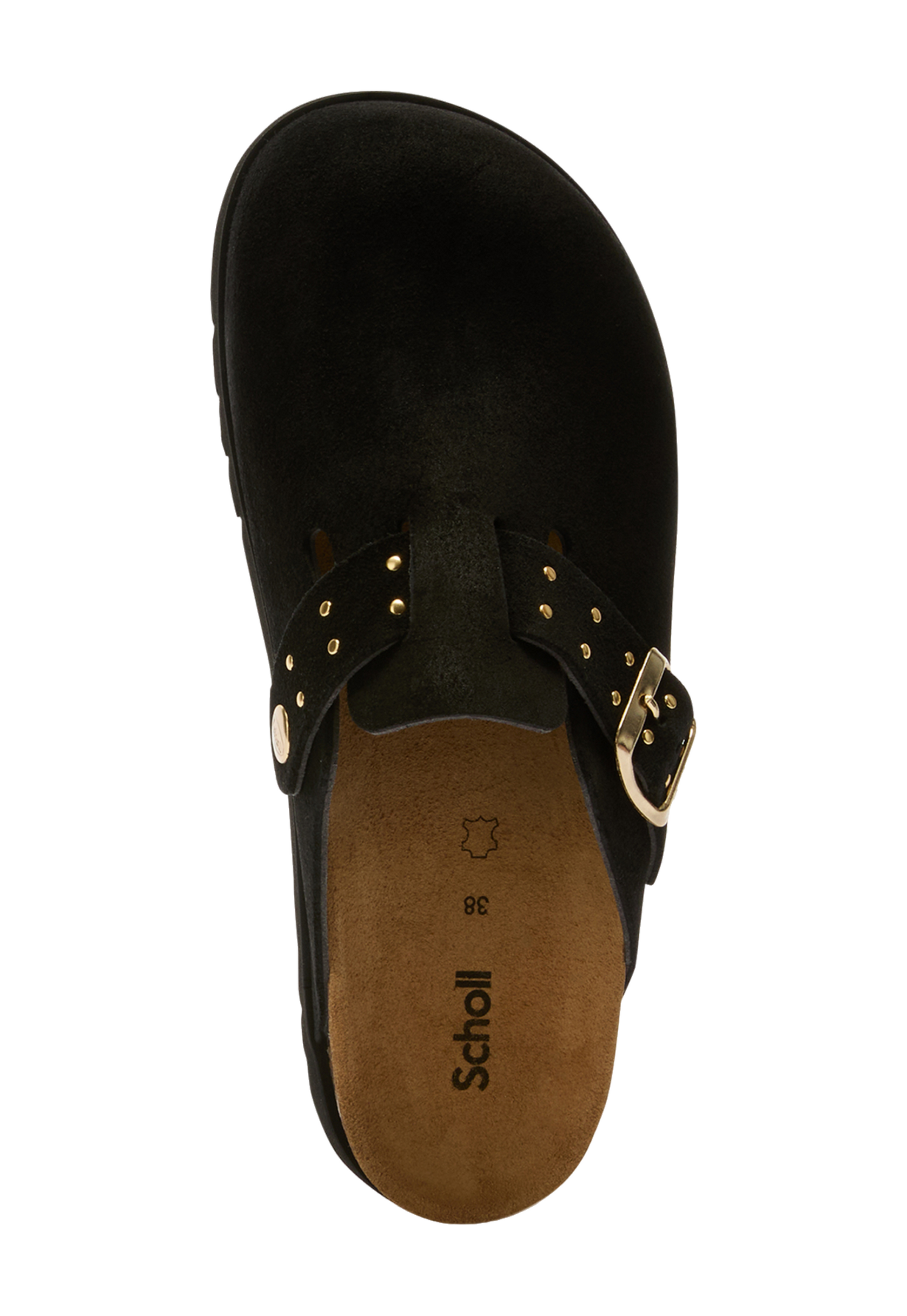 Black כפכפי מיול זמש לנשים Benny SCHOLL