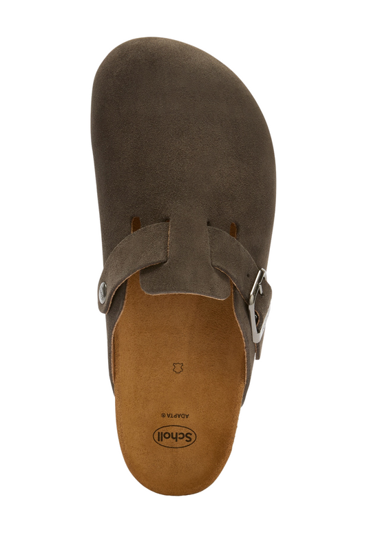 Dark Olive Green כפכפי מיול זמש לגברים Oliver SCHOLL