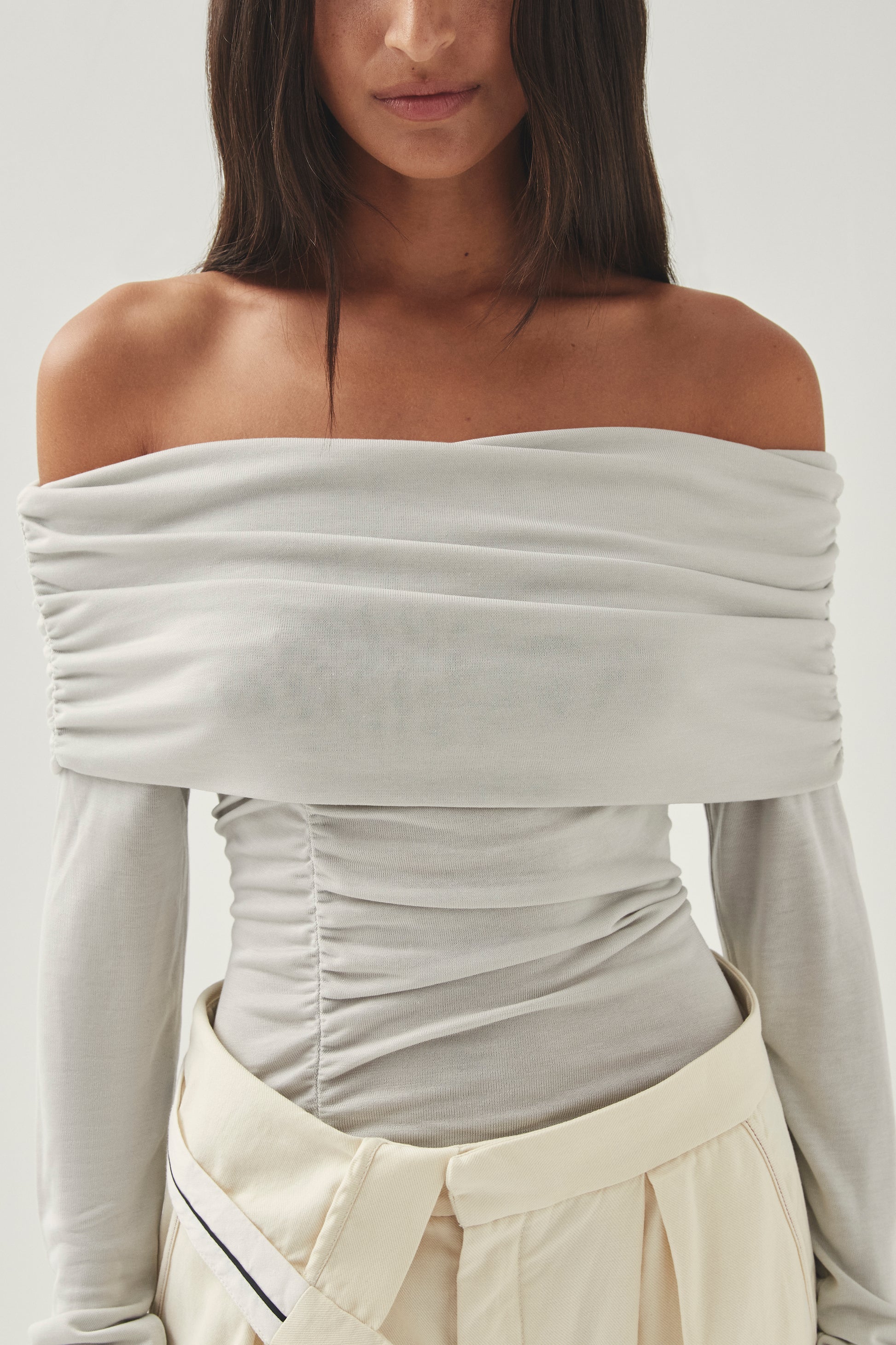 Gray חולצה ארוכה לנשים Emica ALOHAS