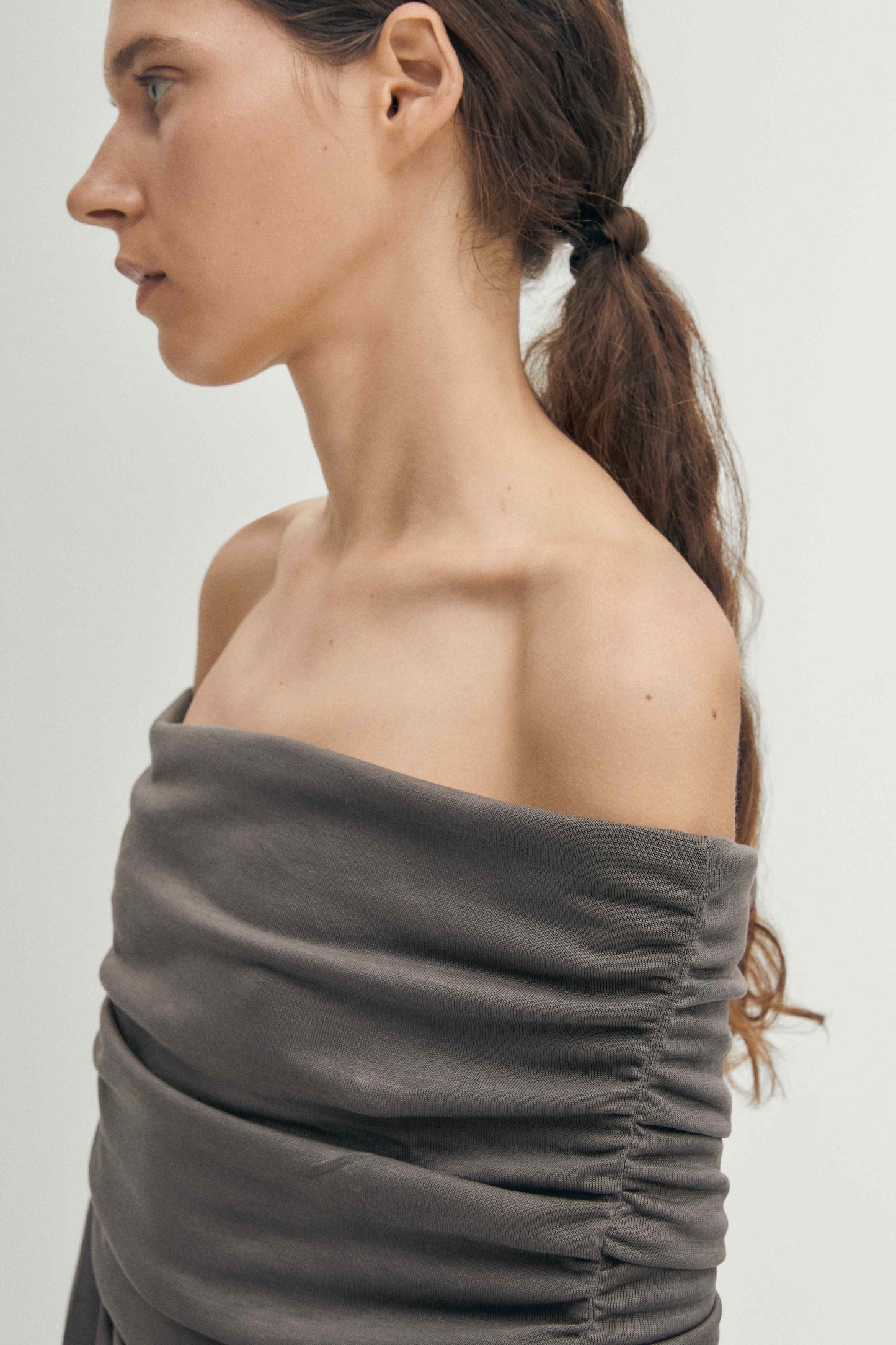 Dark Slate Gray חולצה ארוכה לנשים Emica ALOHAS