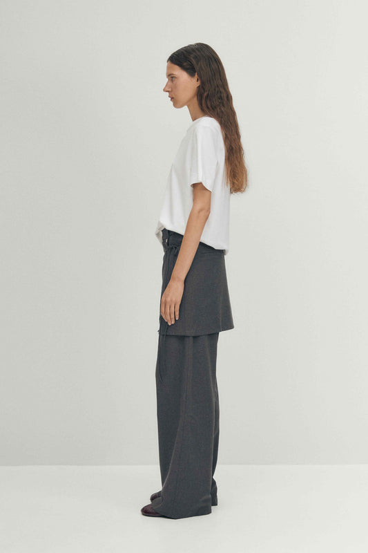 Light Gray מכנסיים ארוכים לנשים Liliana ALOHAS