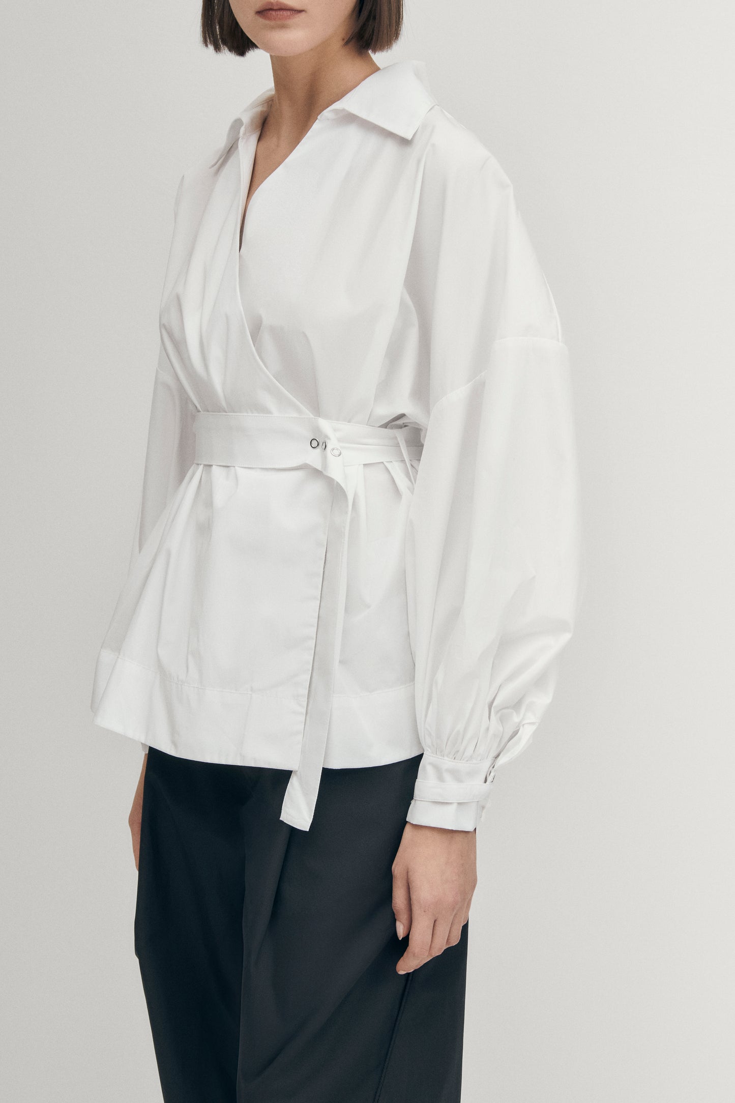 Light Gray חולצה ארוכה לנשים Nuria ALOHAS