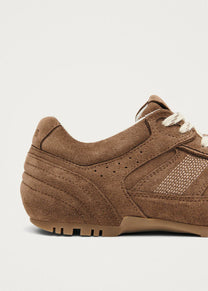 Beige סניקרס זמש לנשים Suede ALOHAS