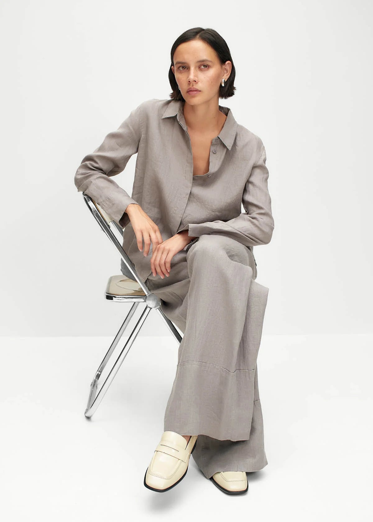 White Smoke מוקסינים לנשים Zaha ALOHAS