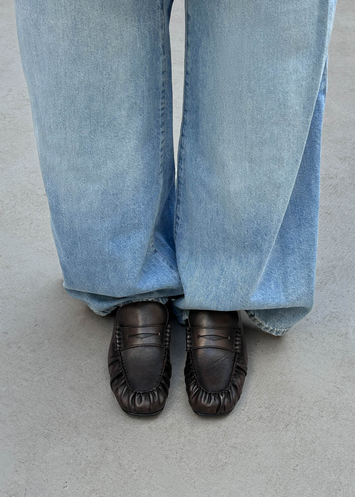 Dark Gray נעלי מוקסין מיול לנשים Aven ALOHAS