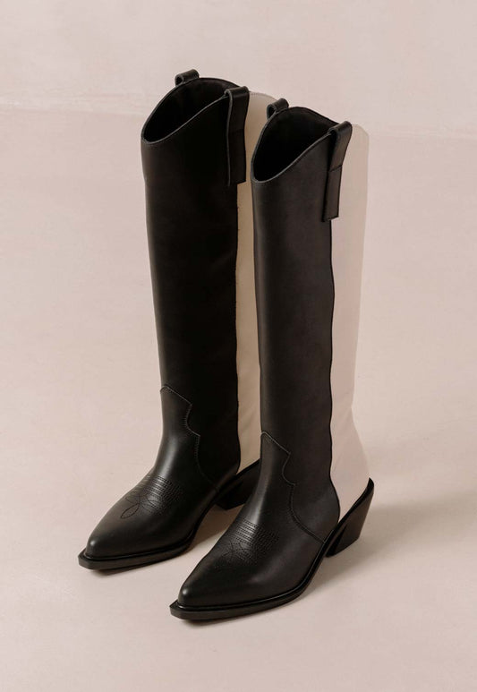 Black מגפיים גבוהים לנשים Mount ALOHAS