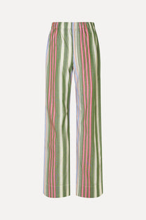White Smoke מכנסיים ארוכים לנשים Striped STINE GOYA