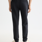 Black מכנסי פשתן ארוכים לגברים Warren SCOTCH & SODA