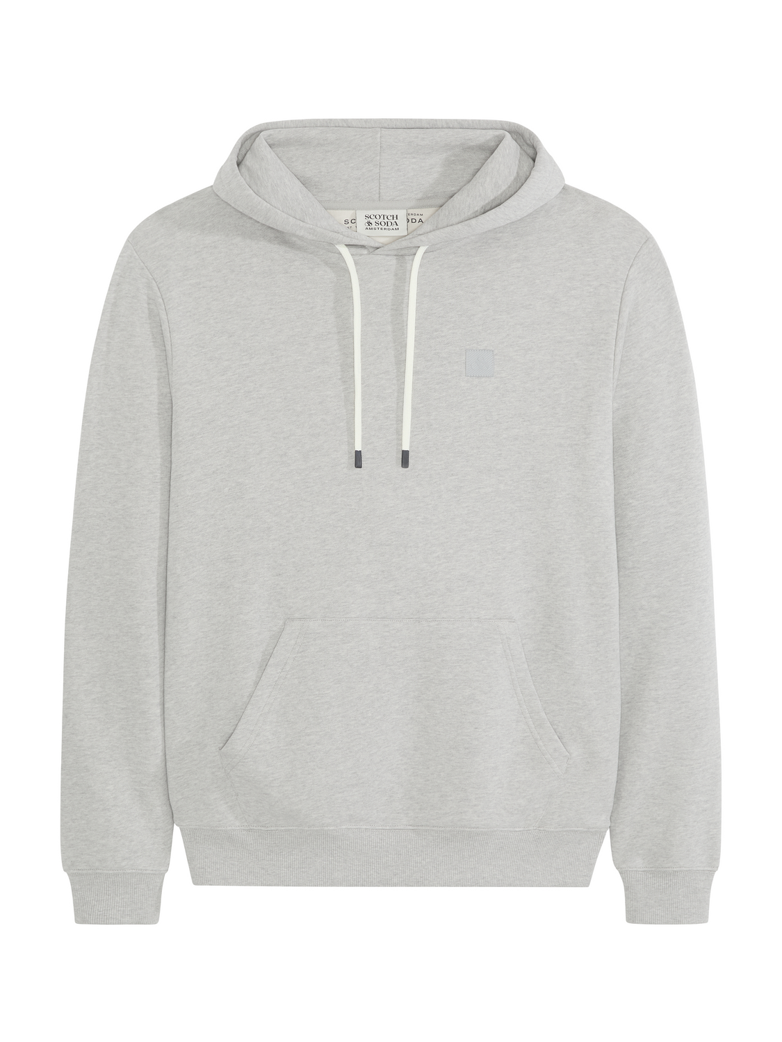 Gray סווטשירט קפוצ'ון לגברים Essentials SCOTCH & SODA