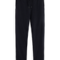Black מכנסי פשתן ארוכים לגברים Warren SCOTCH & SODA