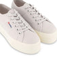 Light Gray סניקרס לנשים Platform SUPERGA