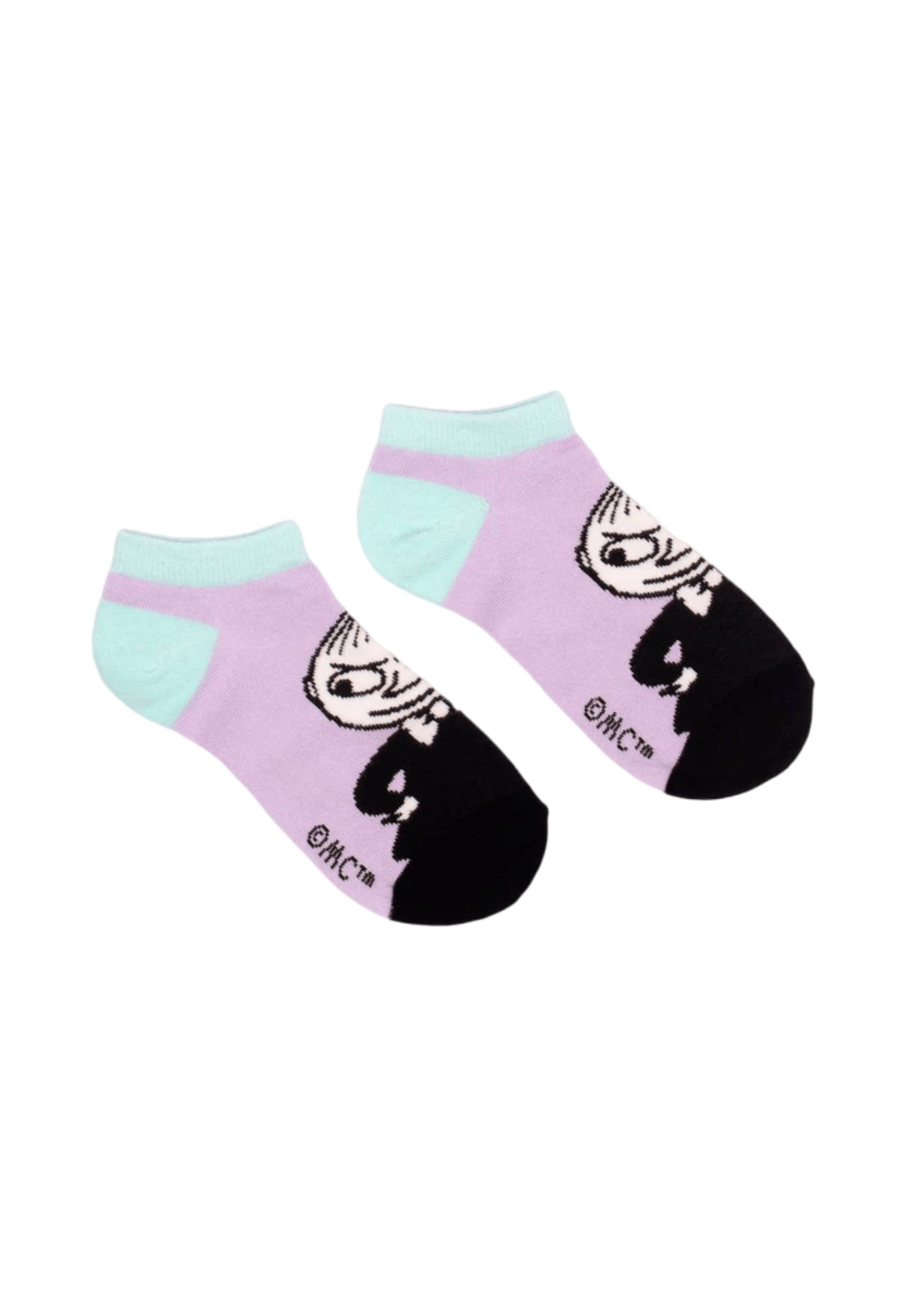 Black זוג גרביים לנשים MOOMIN BY NORDICBUDDIES