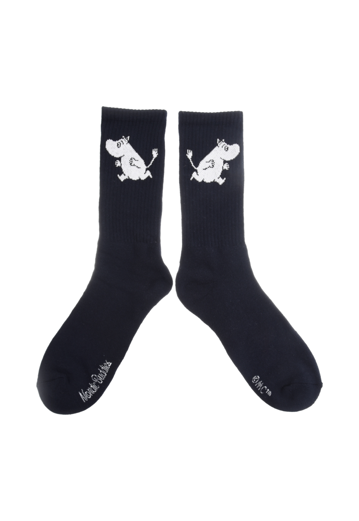 Dark Slate Gray זוג גרביים לגברים MOOMIN BY NORDICBUDDIES