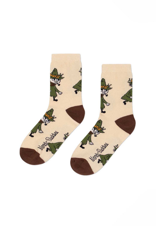 Dark Olive Green זוג גרביים לנשים MOOMIN BY NORDICBUDDIES