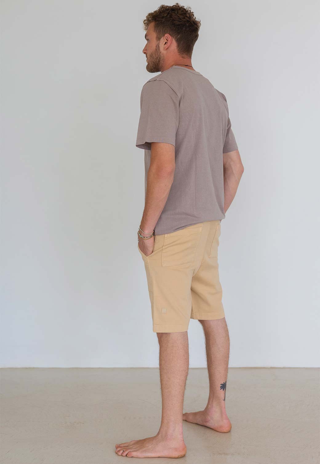 Gray מכנסיים קצרים לגברים TAMU