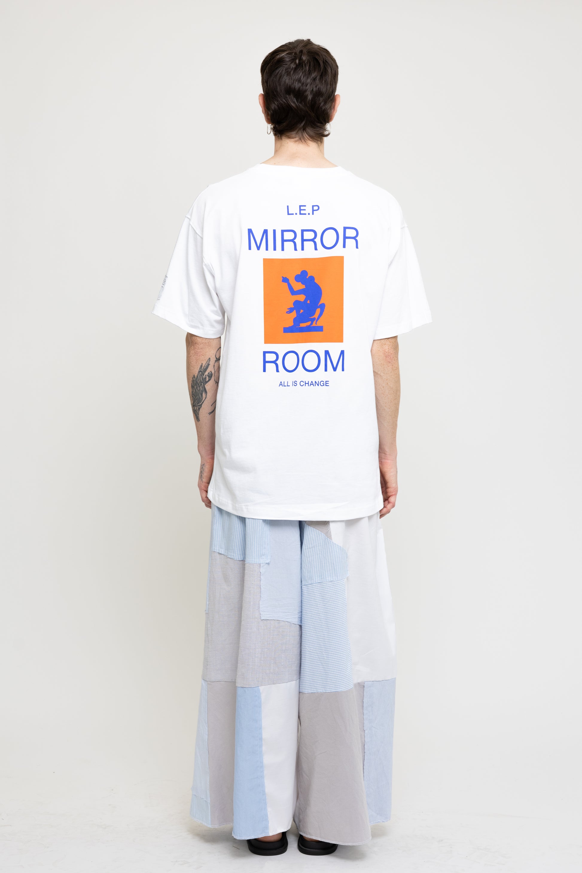 Lavender טי שירט קצרה Mirror Room LAZY EYE PPL