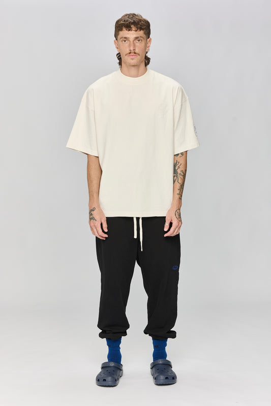 Light Gray טי שירט קצרה לנשים / גברים Spiral LAZY EYE PPL