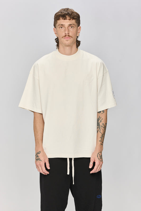 Light Gray טי שירט קצרה לנשים / גברים Spiral LAZY EYE PPL