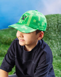 Sky Blue כובע מצחייה Minecraft Sylas Kids Cap HERSCHEL