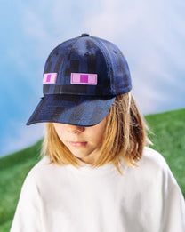 Lavender כובע מצחייה Minecraft Sylas Kids Cap HERSCHEL