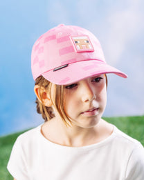 Lavender כובע מצחייה Minecraft Sylas Kids Cap HERSCHEL