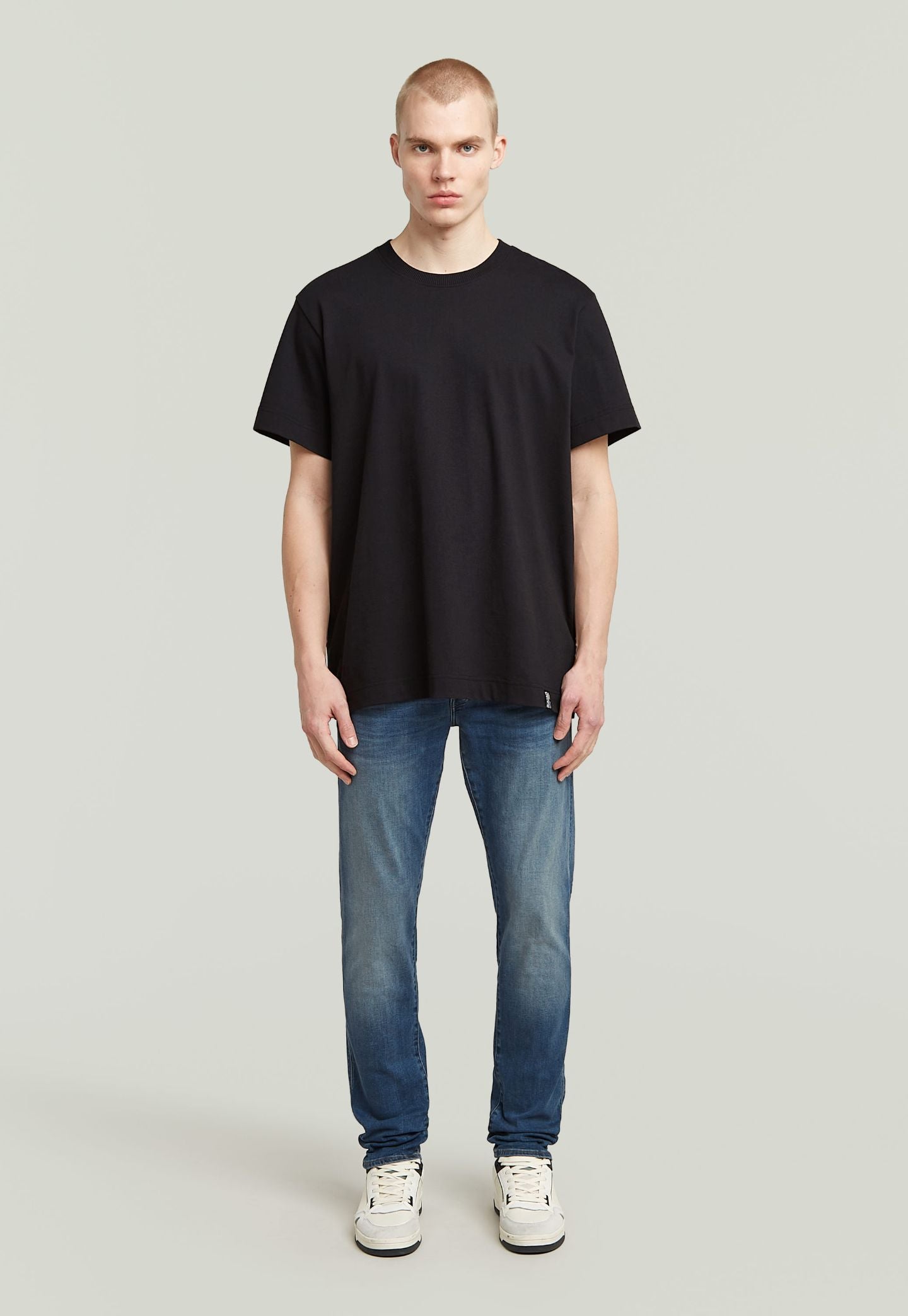 Light Gray ג'ינס ארוך לגברים 3301 - Slim Fit G STAR