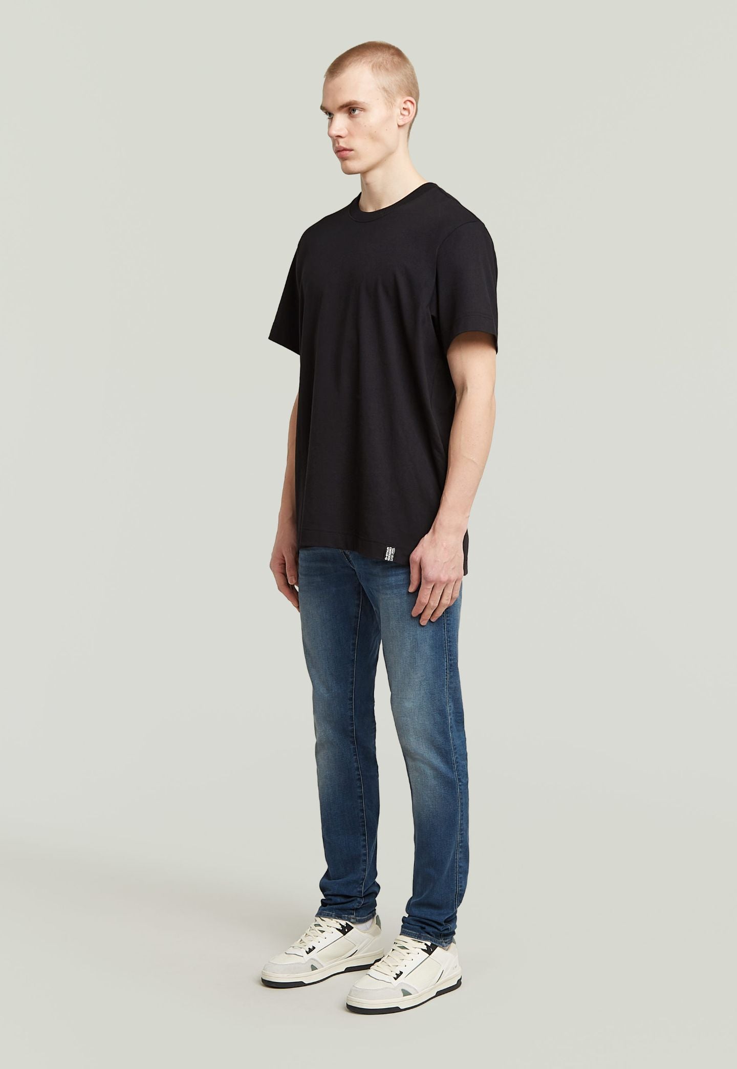 Light Gray ג'ינס ארוך לגברים 3301 - Slim Fit G STAR