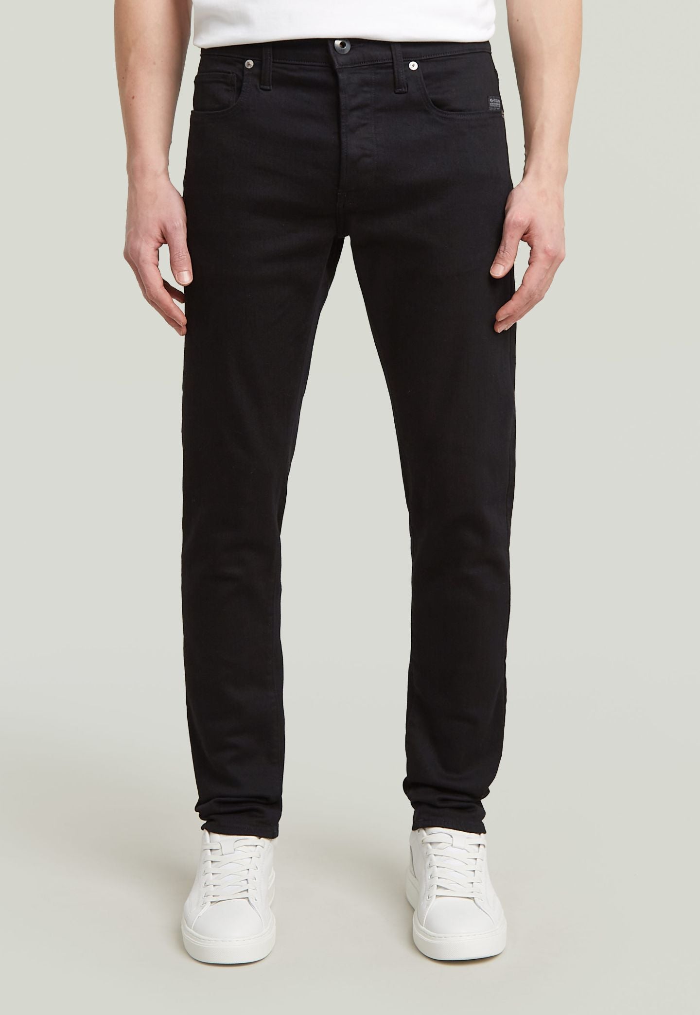 Black ג'ינס ארוך לגברים 3301 - Slim Fit G STAR