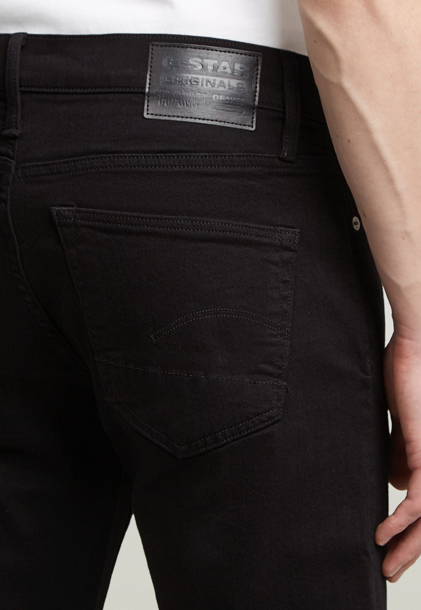 Black ג'ינס ארוך לגברים 3301 - Slim Fit G STAR