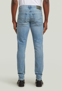 Light Gray ג'ינס ארוך לגברים 3301 - Slim Fit G STAR