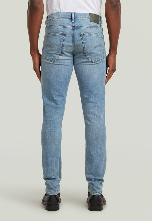 Light Gray ג'ינס ארוך לגברים 3301 - Slim Fit G STAR