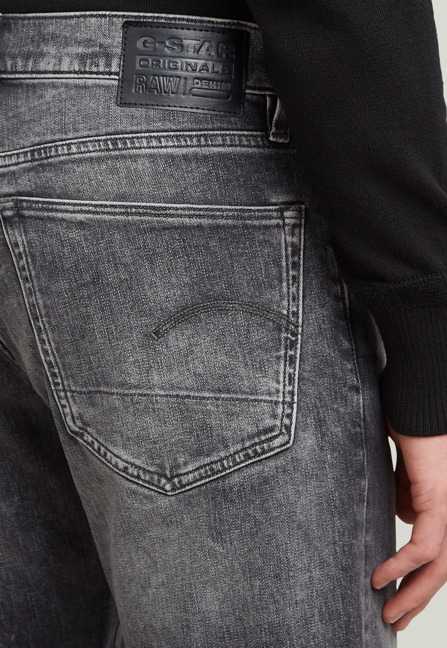 Dim Gray ג'ינס ארוך לגברים 3301 - Regular Fit G STAR