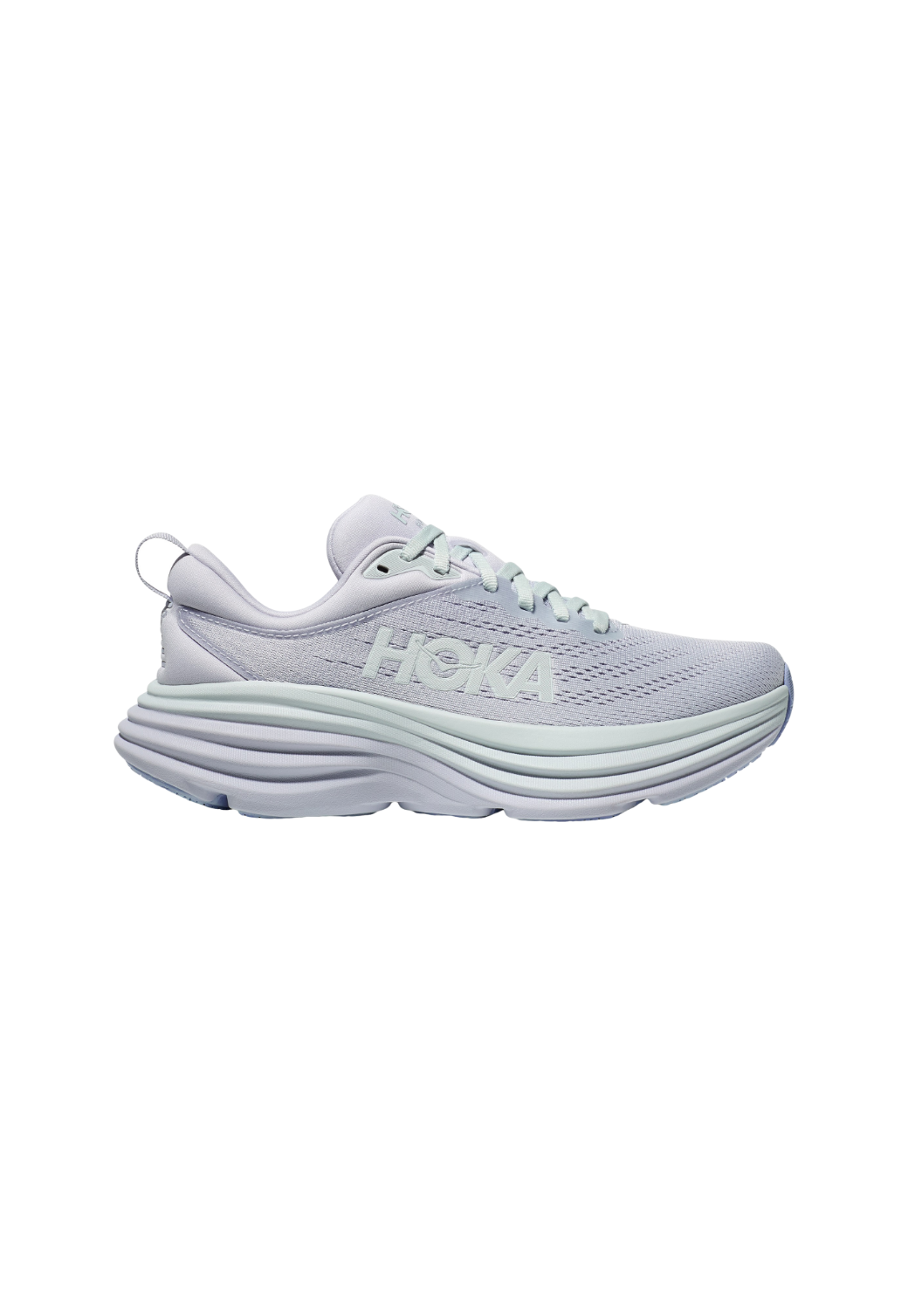 Gray סניקרס לנשים Bondi 8 HOKA