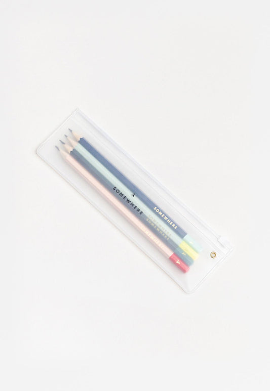 White Smoke מארז עפרונות | 4 יחידות SOMEWHERE
